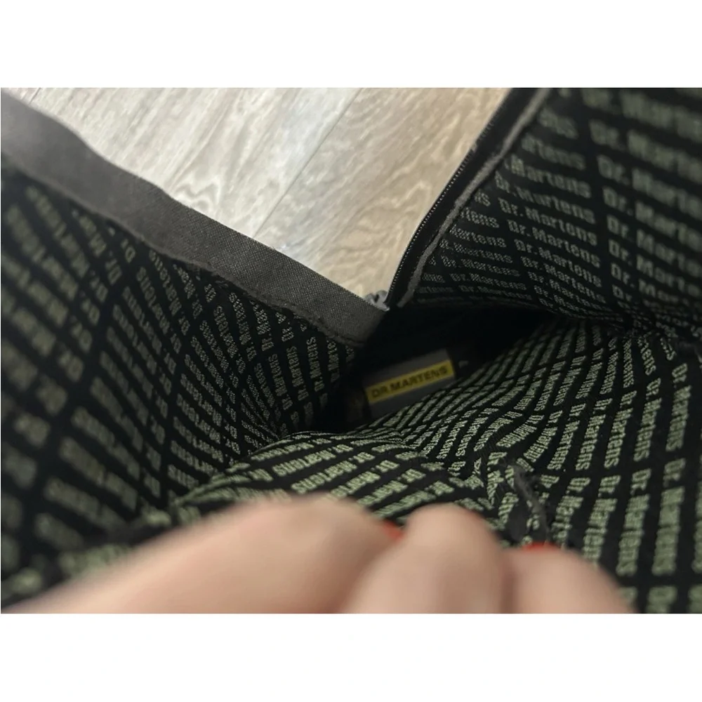 Vintage 90s Dr Martens 9788 Black Leather Moto Boots M7 W8.5 UK Made Unisex RARE - Picture 13 of 16